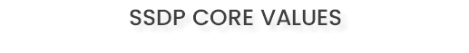 &nbsp;SSDP CORE VALUES